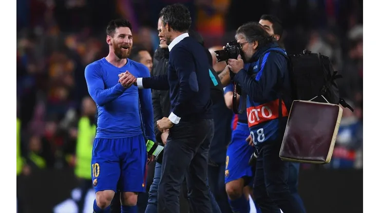 Messi se enteró de la pérdida de Luis Enrique y le mandó un mensaje por Instagram