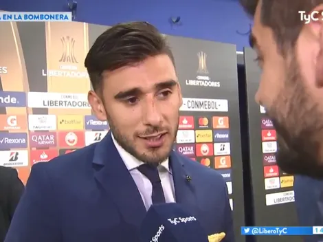 Toto Salvio, un hincha más en La Bombonera: "A veces te da ganas de cantar con la gente"