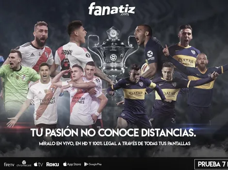 ¿Cómo ver River-Boca vía streaming fuera de Argentina?