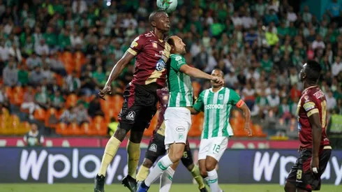Atlético Nacional vs. Deportes Tolima por los cuartos de final de la Copa Águila 2019.