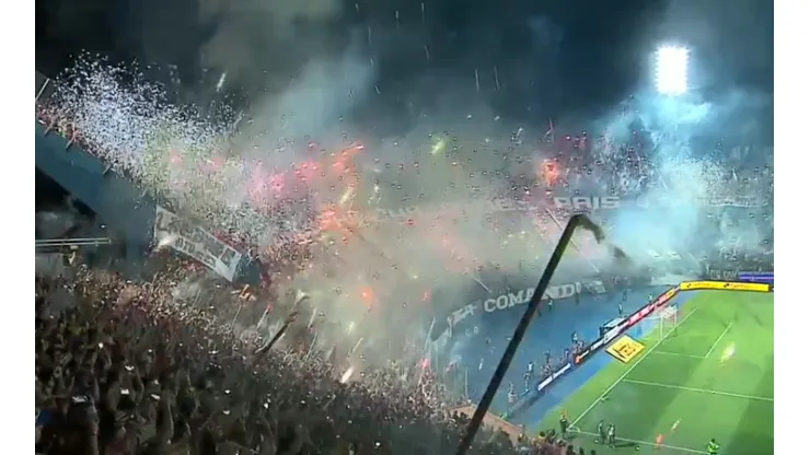 Cerro Porteño le demostró a River lo que es la Nueva Olla con un recibimiento espectacular