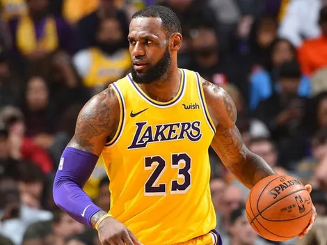 LeBron James les envió un mensaje a los que dicen que está acabado y en los Lakers se emocionaron