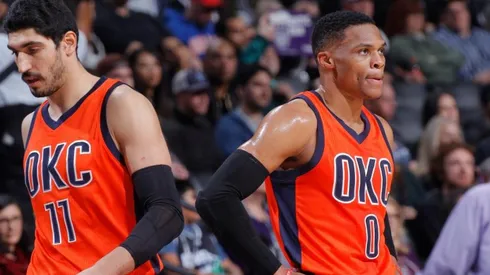 Enes Kanter alabó a Russell Westbrook y sus palabras no le gustaron nada a Kevin Durant