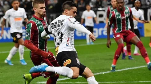 Fluminense vs. Corinthians por la Copa Sudamericana.