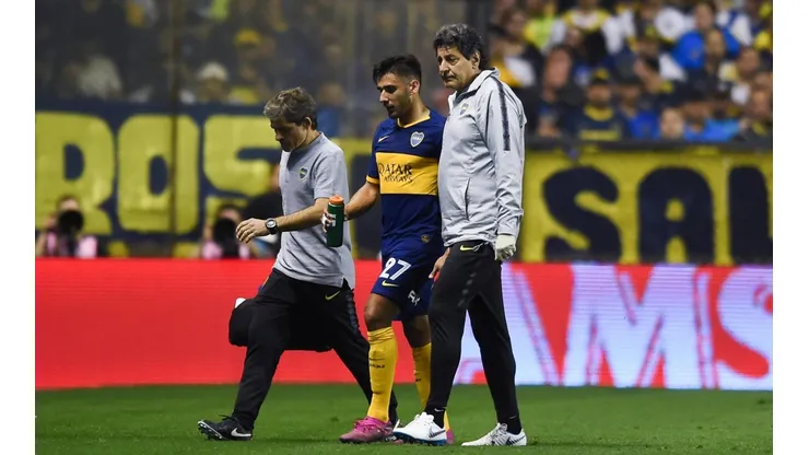 Foto de Eduardo Salvio, jugador de Boca.