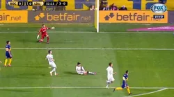 Video muy triste: Cruz se rompió todo el tobillo en La Bombonera