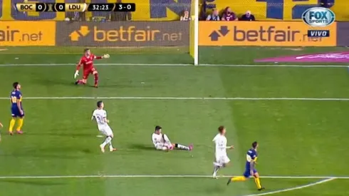 Video muy triste: Cruz se rompió todo el tobillo en La Bombonera