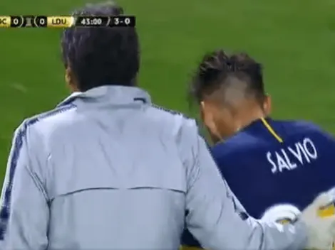 ¿Afuera contra River? Toto Salvio se fue lesionado y encendió las alarmas
