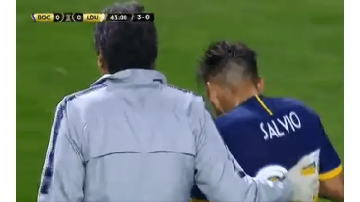 ¿Afuera contra River? Toto Salvio se fue lesionado y encendió las alarmas