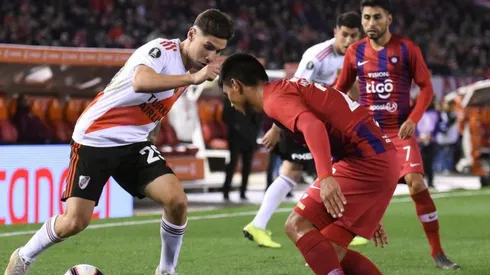 Cerro Porteño vs. River Plate por la Copa Libertadores.