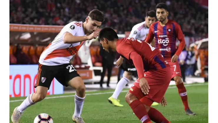 Cerro Porteño vs. River Plate por la Copa Libertadores.