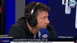 Flavio Maestri supo también vestir la camiseta de la Selección Peruana.