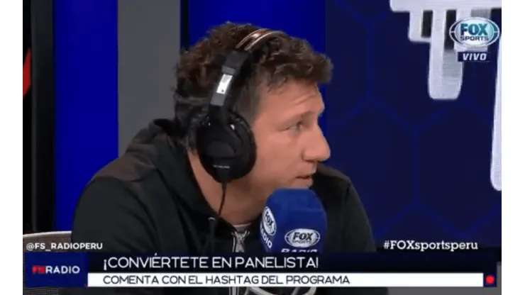 Flavio Maestri supo también vestir la camiseta de la Selección Peruana.