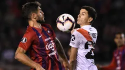 Cerro Porteño vs. River Plate por la Copa Libertadores.