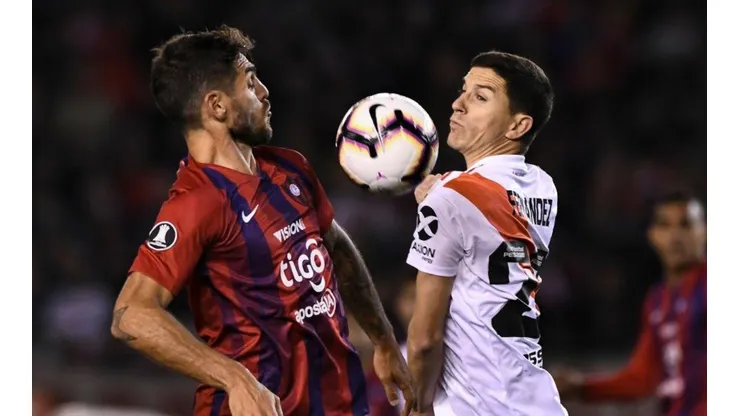 Cerro Porteño vs. River Plate por la Copa Libertadores.