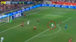 De volea y desde afuera del área: así fue el primer gol de Benedetto en Marsella