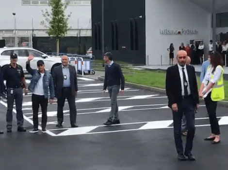 Bienvenido a casa: así recibieron los hinchas del Inter a Alexis Sánchez