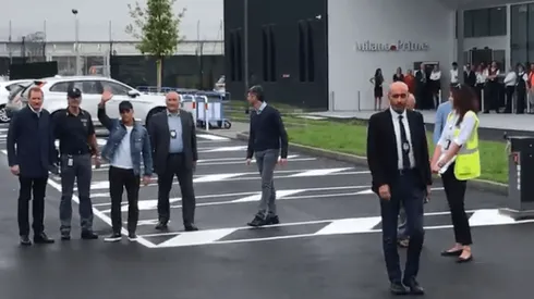 Bienvenido a casa: así recibieron los hinchas del Inter a Alexis Sánchez