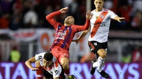 Cerro Porteño vs. River Plate por la Copa Libertadores.
