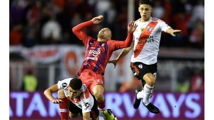 Cerro Porteño vs. River Plate por la Copa Libertadores.