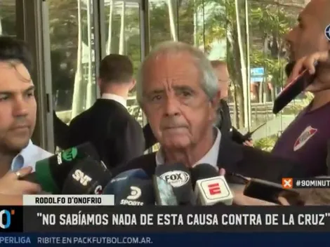 Resuelto lo de De La Cruz, D'onofrio rompió el silencio: "Noto un clima tenso acá en Paraguay"