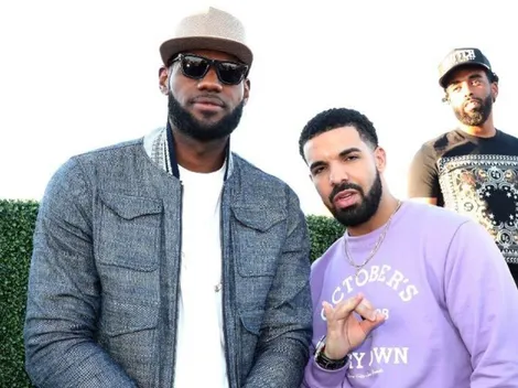 Drake vistió la camiseta del hijo de LeBron y en las redes se volvieron locos