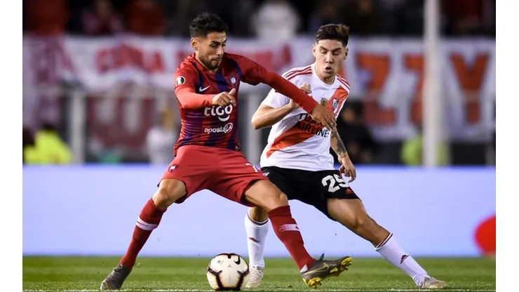 Cerro Porteño vs. River Plate por la Copa Libertadores.