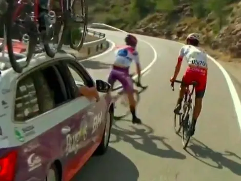 El terrible 'blooper' del equipo Burgos en La Vuelta que casi termina en tragedia