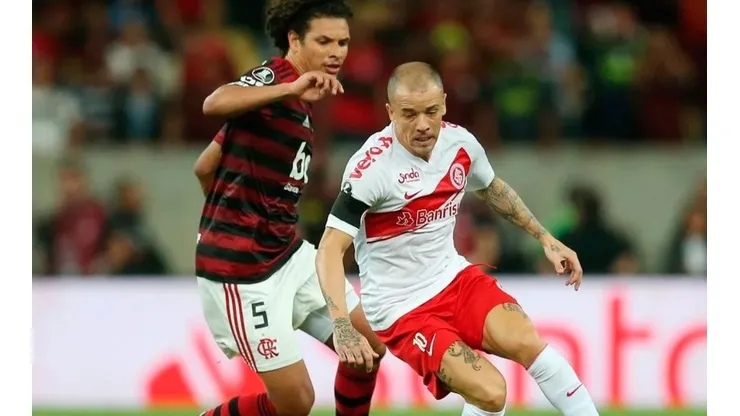 Internacional vs. Flamengo por la Copa Libertadores.