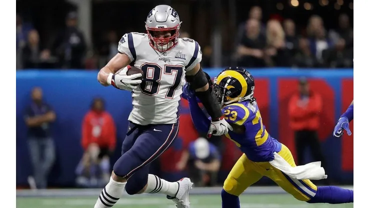 Rob Gronkowski reveló el momento del Superbowl en el que supo que tenía que retirarse
