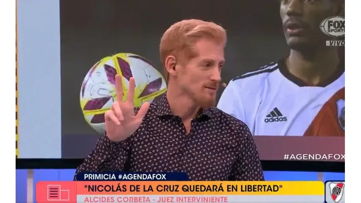 Angelici le mandó un mensaje en vivo a Liberman para que diga por qué estuvo en Paraguay