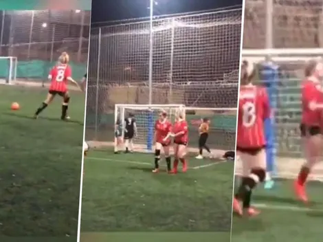 Nati Jota metió gol, subió video y se trolleó a ella misma por su festejo