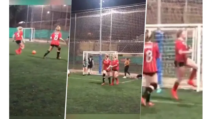 Nati Jota metió gol, subió video y se trolleó a ella misma por su festejo