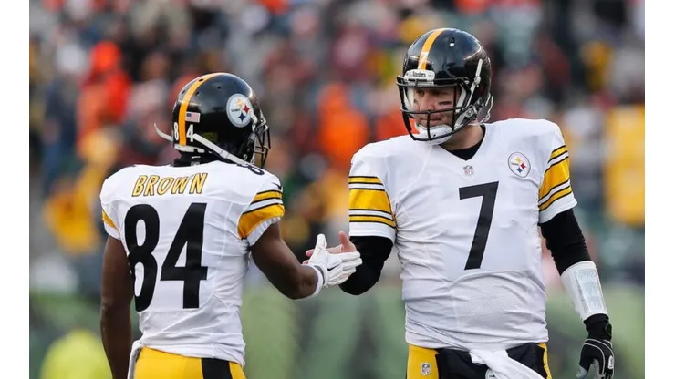 Antonio Brown volvió a pegarle a Ben Roethlisberger y todo indica que perdió la cordura