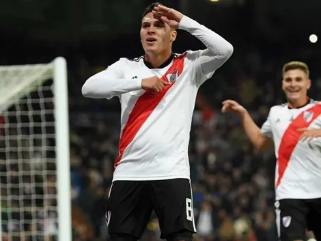 River subió foto del tatuaje de Quintero de la Libertadores y los hinchas explotaron
