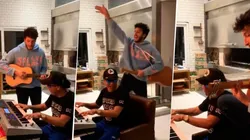 Yatra se descontroló cuando Pablo Lescano metió cumbia y Tini Stoessel comentó: "ATRRR"