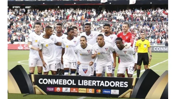 Liga de Quito sufrió en el encuentro de ida.