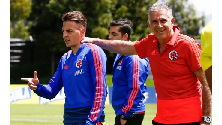 Santiago Arias y Carlos Queiroz.