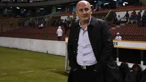 Pablo Repetto, entrenador del conjunto ecuatoriano.