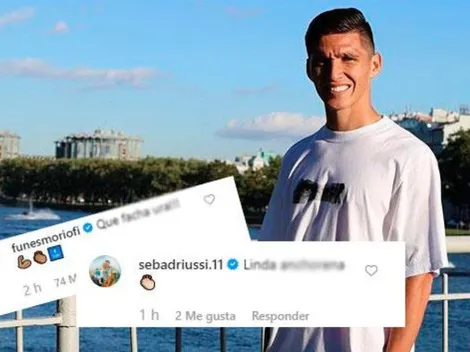 No podían faltar: Kranevitter metió fotito paseando por Rusia y Funes Mori y Driussi lo trollearon