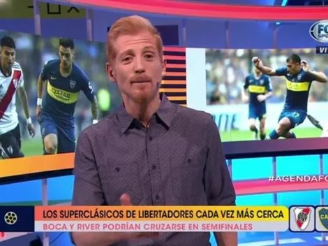 No dudó: para Liberman, Boca tiene más presión que River en el Monumental