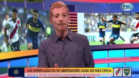 No dudó: para Liberman, Boca tiene más presión que River en el Monumental