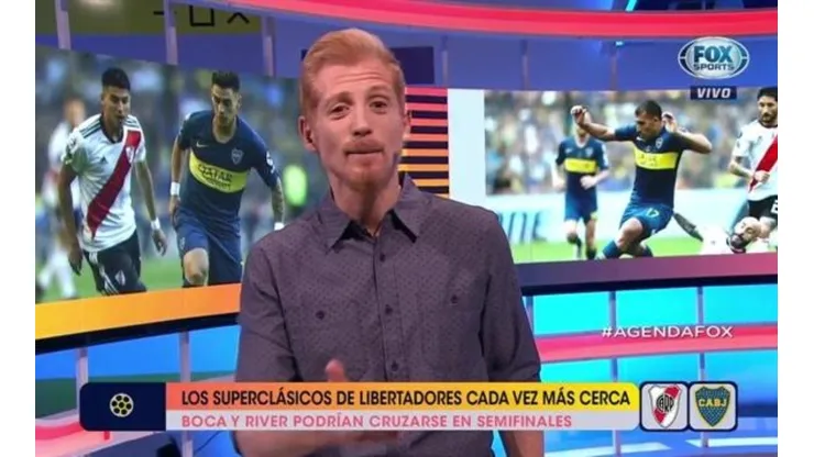 No dudó: para Liberman, Boca tiene más presión que River en el Monumental