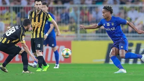 Carrillo metió el primer gol de Perú en el mundial de Rusia 2018.