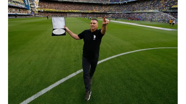 Blas Giunta, ídolo y referente de Boca.