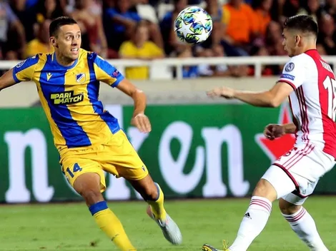 A qué hora juega Ajax vs. APOEL Nicosia por la UEFA Champions League