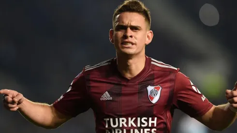 Rafael Santos Borré, jugador de River Plate y la Selección Colombia.