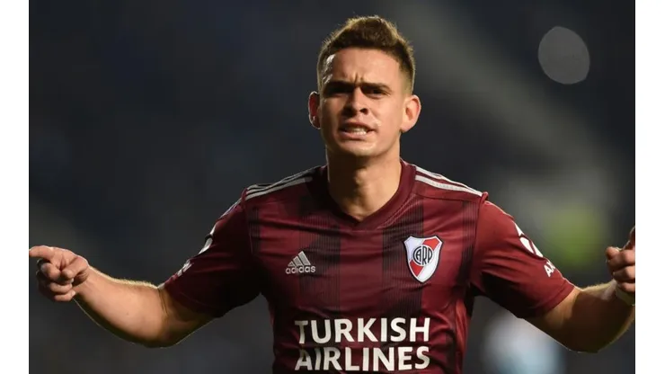 Rafael Santos Borré, jugador de River Plate y la Selección Colombia.
