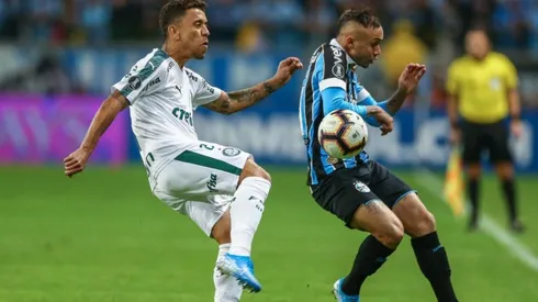 Palmeiras vs. Gremio por la Libertadores.