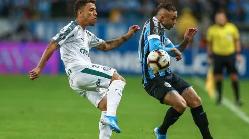 Palmeiras vs. Gremio por la Copa Libertadores.